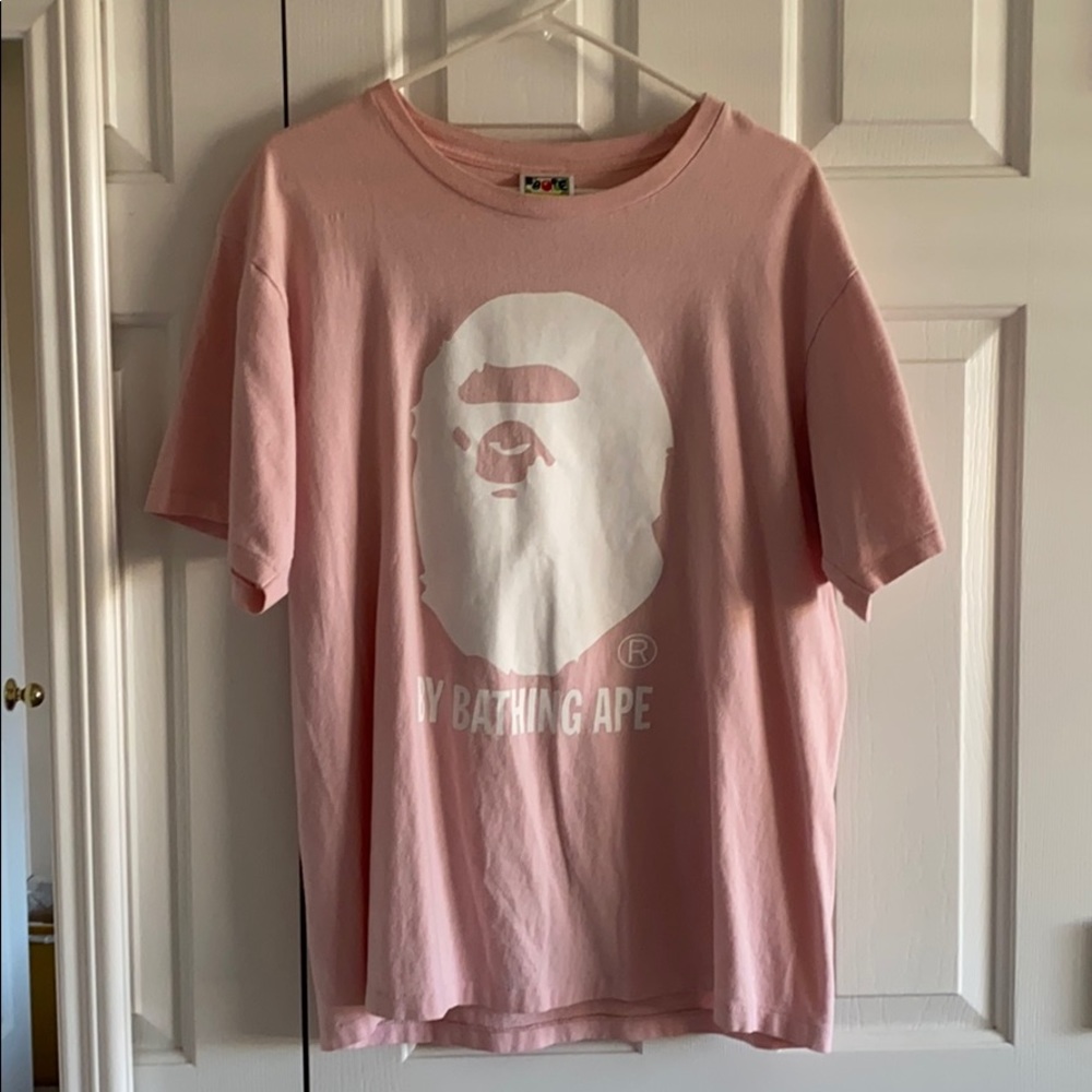 Pink Bape T shirt